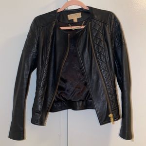 Michael Kors real leather jacket